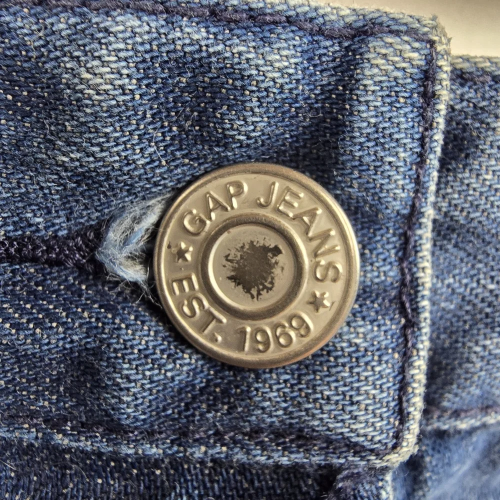 Vintage Gap Jeans Denim Skirt Size 16 - Picture 4 of 9